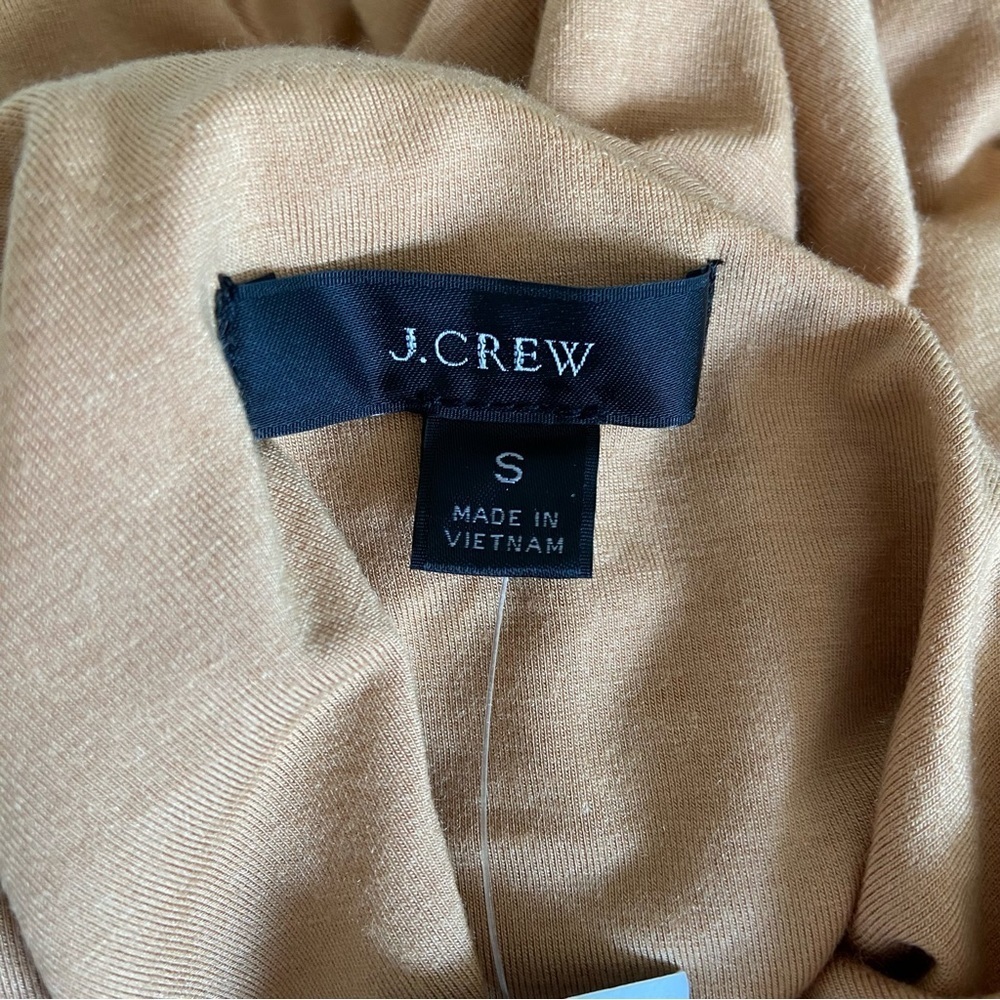 J. Crew FormKnit one-shoulder tank light camel - Picture 5 of 5